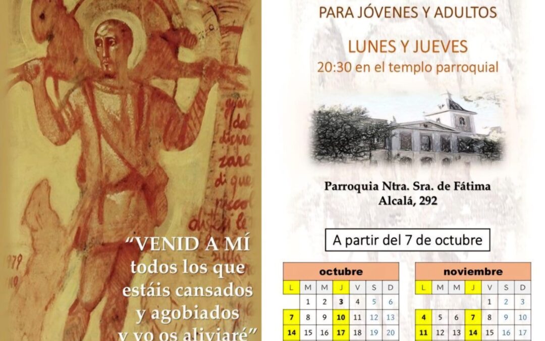 Catequesis para adultos 2024-2025